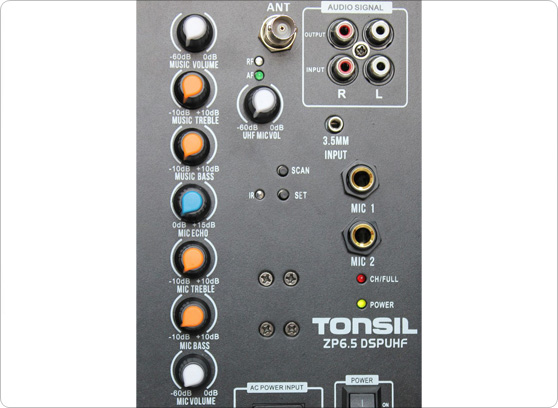 Tonsil ZP 6.5 DSPUHF - cecha 2